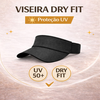 Viseira Feminina Estilo Moda Proteção Solar UV (CHIC SABIA FIT!)