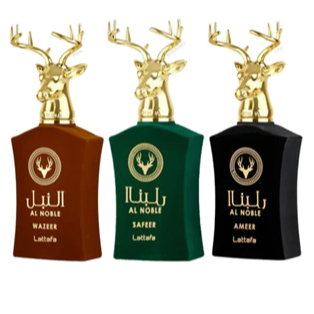 Perfume Al Noble Ameer Lattafa, Wazeer, Safeer Edp 100ml