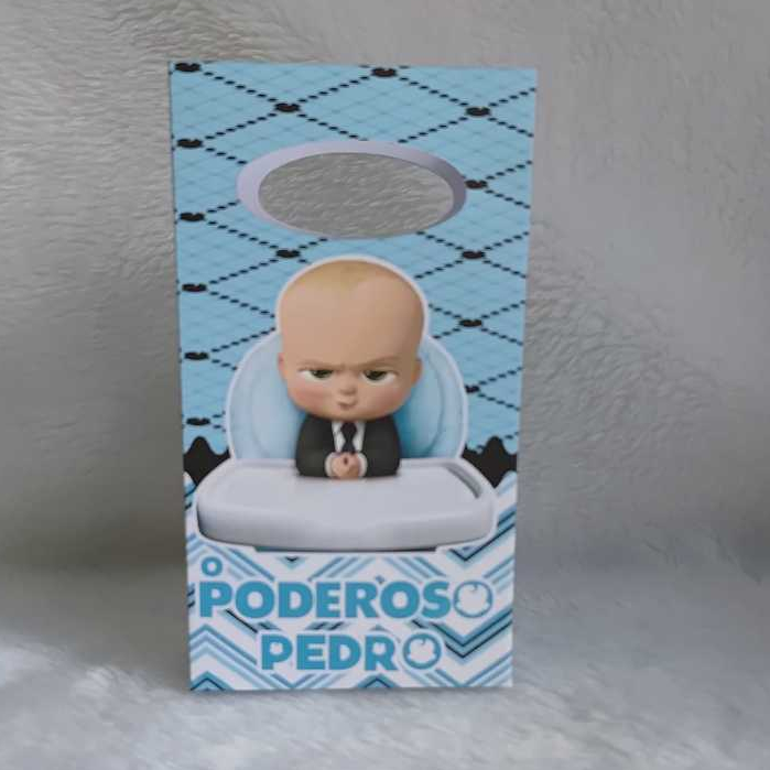 Sacolinha Personalizada PODEROSO CHEFINHO PEGUE E MONTE Lembrancinhas Para Festa Personalizados