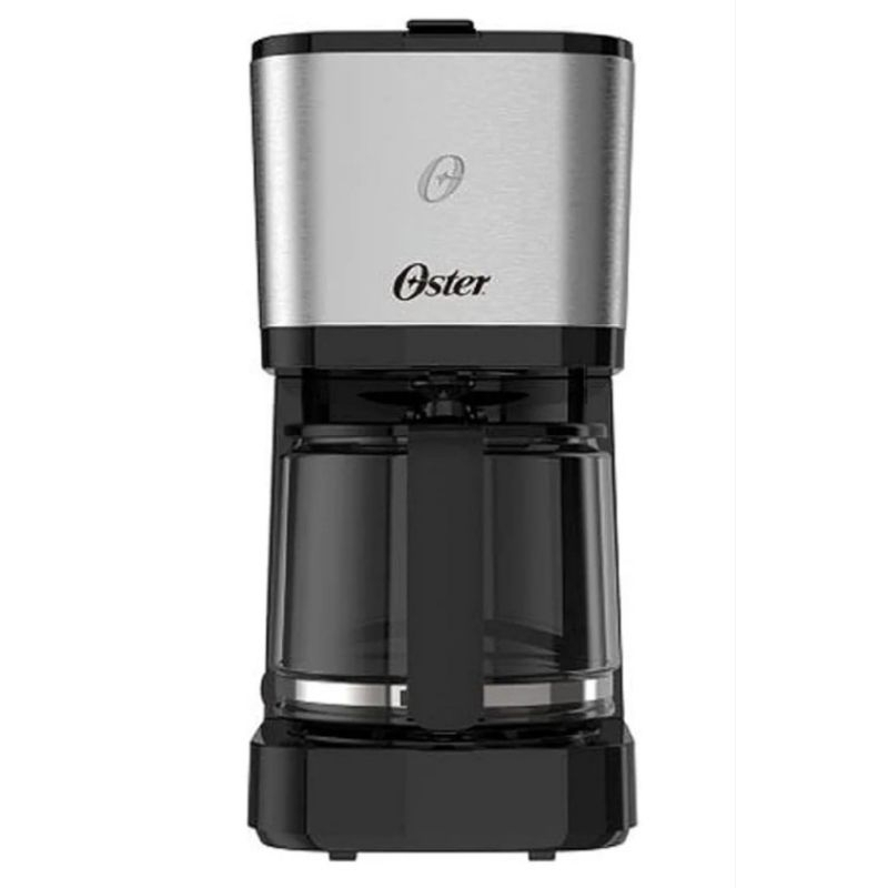 Cafeteira Elétrica ocaf 600  Oster Inox com Jarra de Vidro 1,2L - Design Moderno e Fácil de Usar