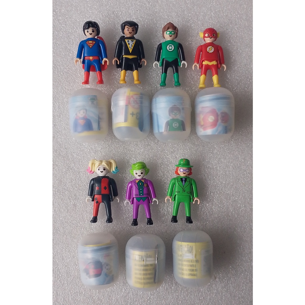 Brinquedo Playmobil DC - Kinder Ovo - VALOR UNITÁRIO