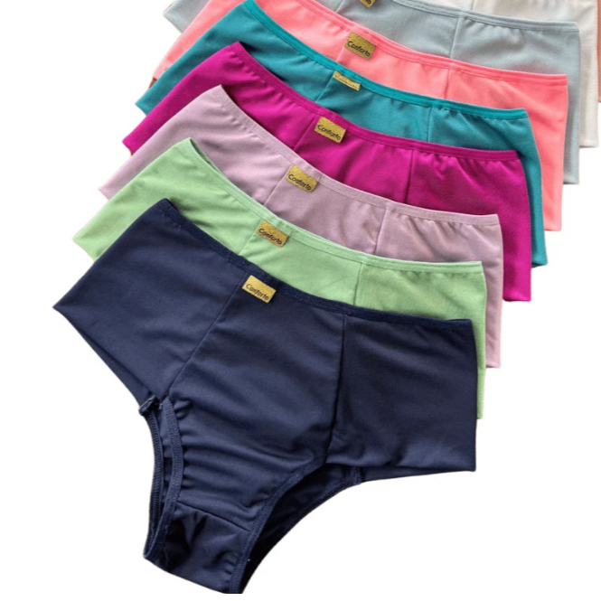 Kit Cinta Modeladora Reduz Medidas Pós Parto Pala Dupla Calcinha  Zero Barriga Calcinha Fitness