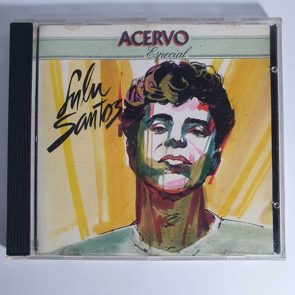 CD Lulu Santos Coleção Acervo Especial – Pop Rock, MPB, Brasil, Coletânea, Clássicos - Original