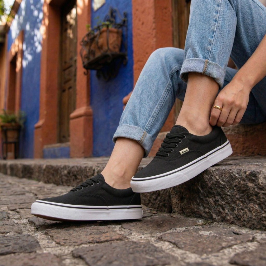 Ténis Casual Feminino Promoção Baixo Oferta Leve Dia a Dia Macio Confortável Tenis Classico Algodão Moda Vintagge — R$ 56,70 em Shopee