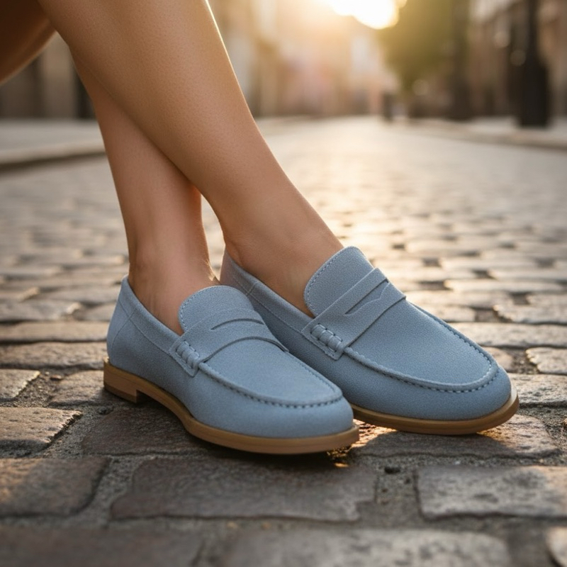 Mocassim Loafer Feminino Santa Lolla 100% couro legítimo leve confortável dia a dia Promoção