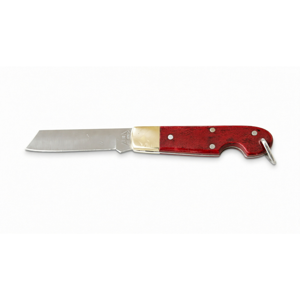 ZEBU BARRETOS CANIVETE Inox  Cabo Vermelho