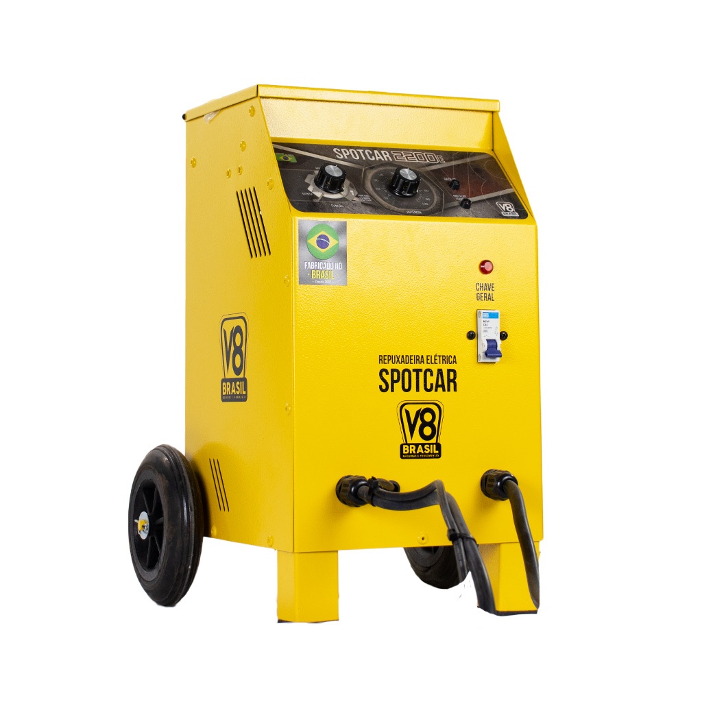 Repuxadeira Elétrica Spotcar 2200E 220V Funilaria Automotiva - V8 Brasil