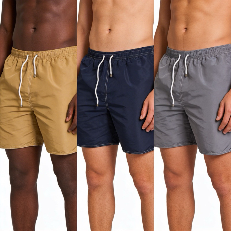 Kit 3 short masculino adulto | bermuda de academia, bermuda de praia, short casual básica, short de rolê, carnaval