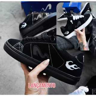 tenis tesla hertz unissex masculino e feminino esportivo casual estilo skatista,suede,pão streetwear lançamento. em Oferta na Shopee