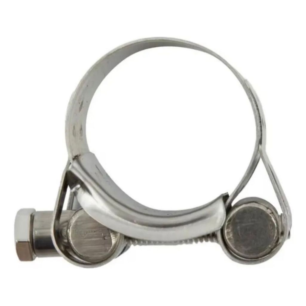 Abraçadeira  Cb 300r reforçada de inox Escape XRE 300 (2010 até 2023) Abraçadeira resistente em inox NC 700 / NC 750