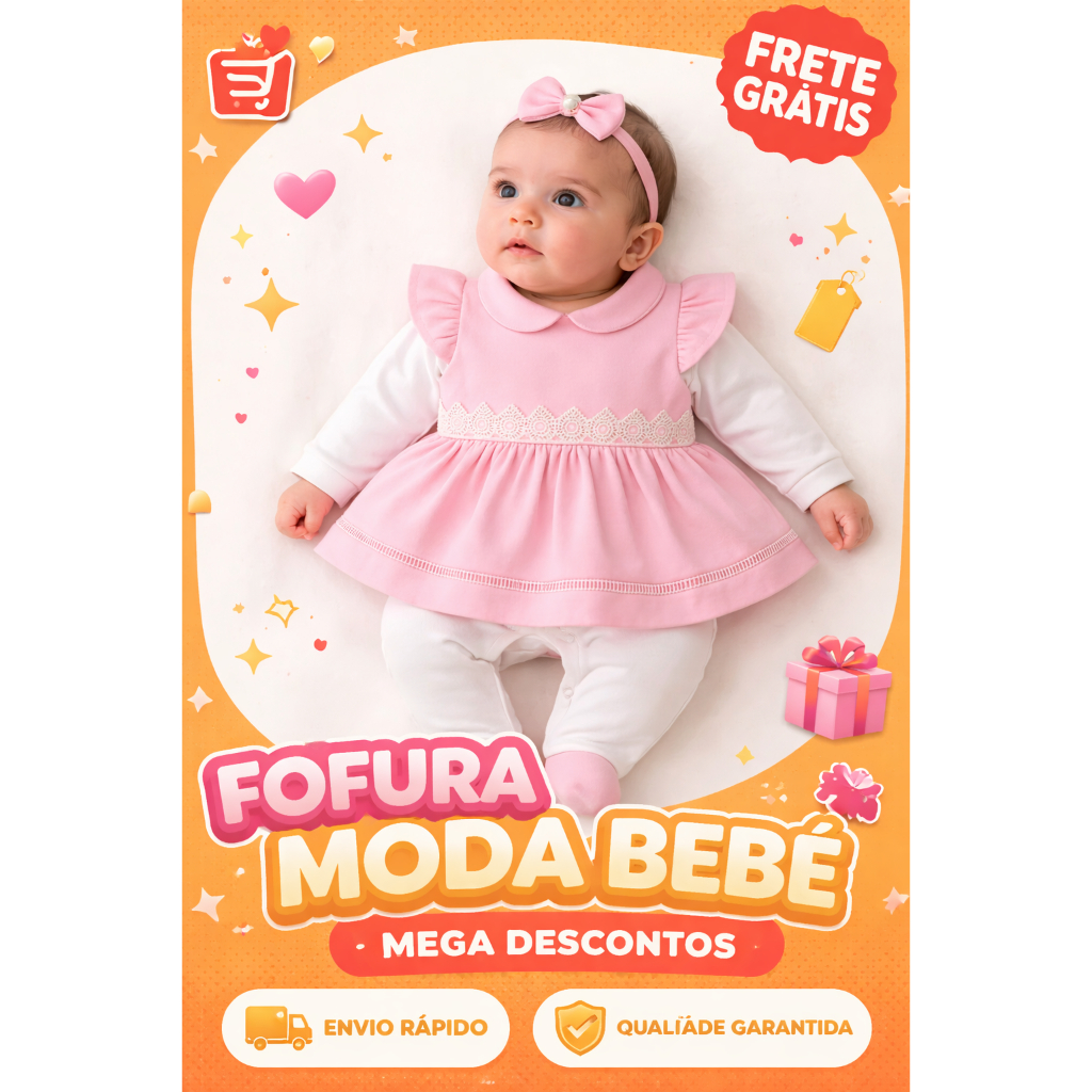 Saída Maternidade 5 Peças Lavínia – Delicadeza, conforto e elegância para os primeiros momentos do bebê