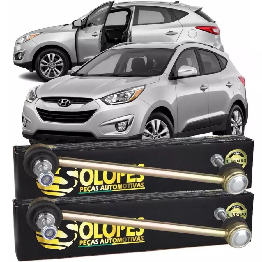 Par Bieleta Dianteira Reforçada Hyundai Ix35 2011 a 2021 Kia Sportage 2011 A 2016
