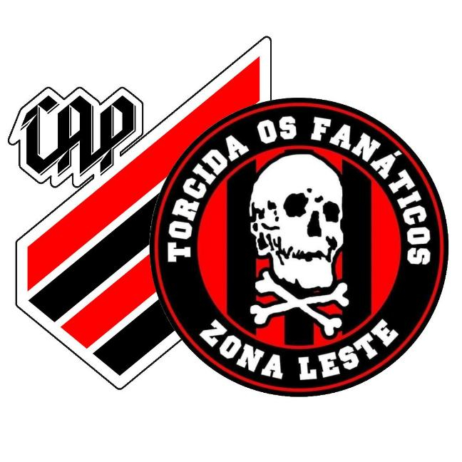 12 Adesivos Os Fanáticos Zona Leste Athletico Pr TOF