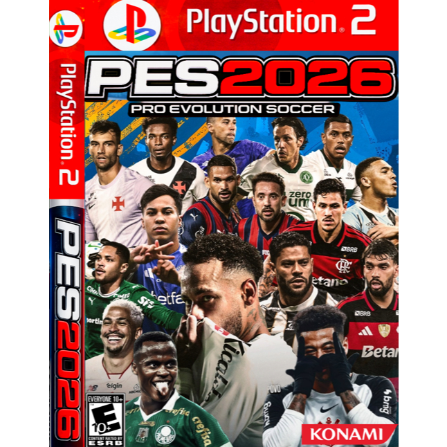 Super Patch PES 2026 PS2 - 100% Atualizado em Oferta na Shopee
