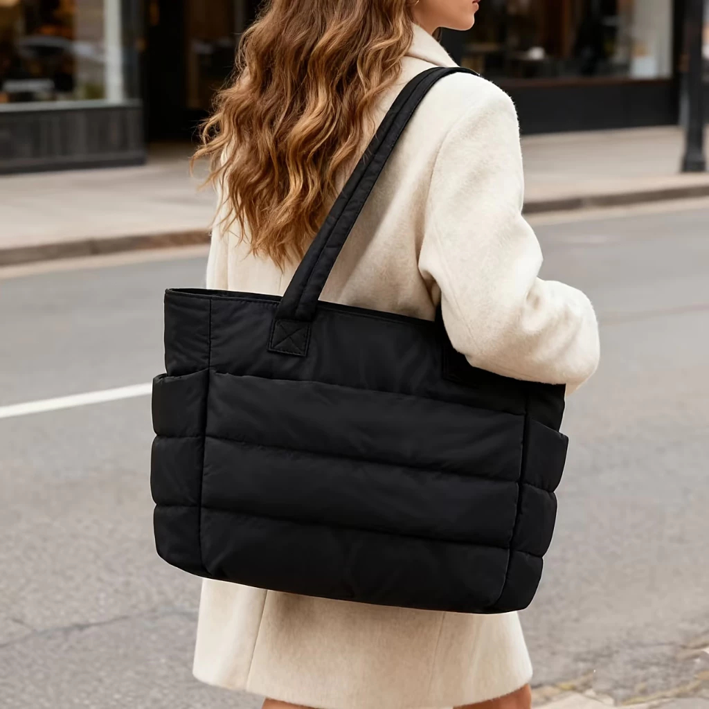 Bolsa Tote Feminina com Compartimento para Laptop até 15 Polegadas
