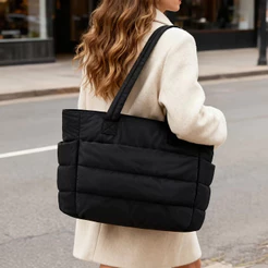 Bolsa Tote Feminina com Compartimento para Laptop até 15 Polegadas