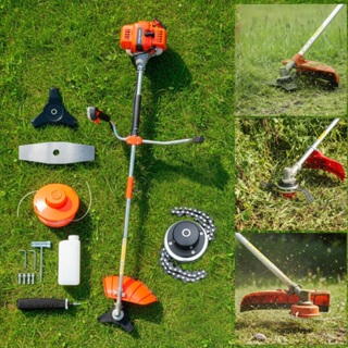 Roçadeira A Gasolina Nakasaki Profissional 2 Tempos 75cc 3hp Com Trimmer + Kit Laminas em Oferta na Shopee