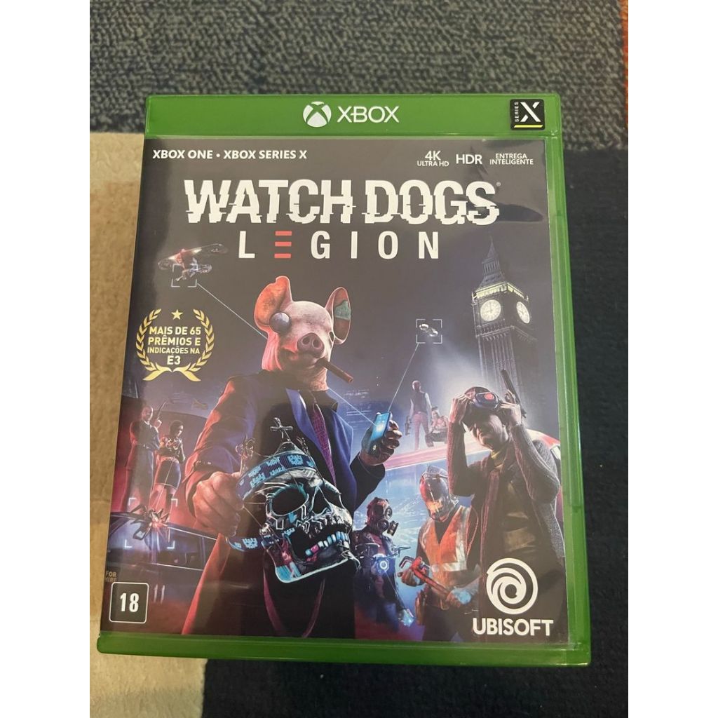 Jogo Xbox One watch dogs legion xbox one midia fisica