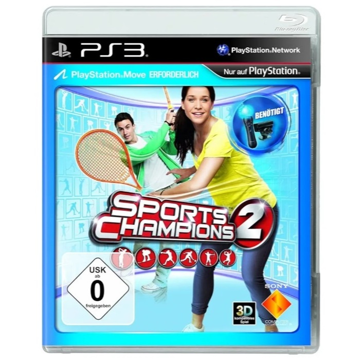 Sports Champions 2 Ps3 Mídia Física Requer Move (Recondicionado)