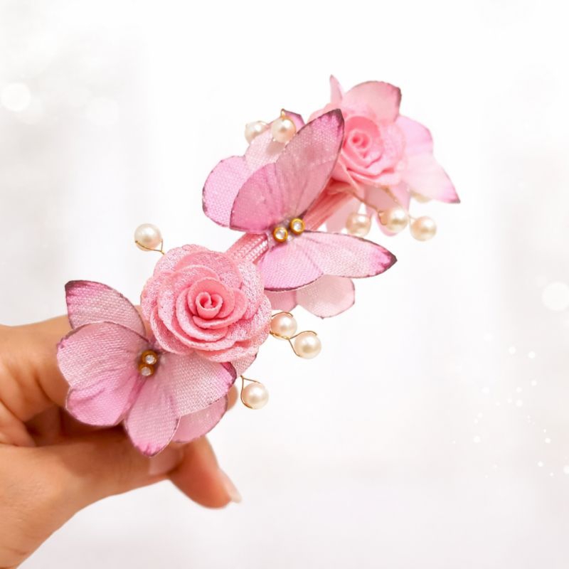 Tiara Jardim Encantado – Várias Cores | Modelo Tradicional Fadas Faixinha e Arco em Oferta na Shopee