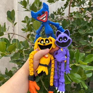 Bonecos Articulados Poppy Playtime em Impressão 3D.  Dog Day, Huggy Wuggie e Catnap. em Oferta na Shopee