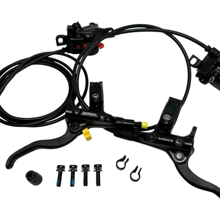 Par de Freio à Disco Hidráulico Shimano Deore M4100 MT410 2 Dedos
