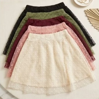 Saia tule poá godê infantil moda evangélica para meninas em Oferta na Shopee