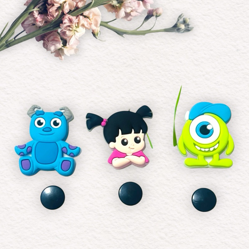 Kit Charm 3 Pin Emborrachado Botões Jibbit Babuche Croc Monstros SA Baby