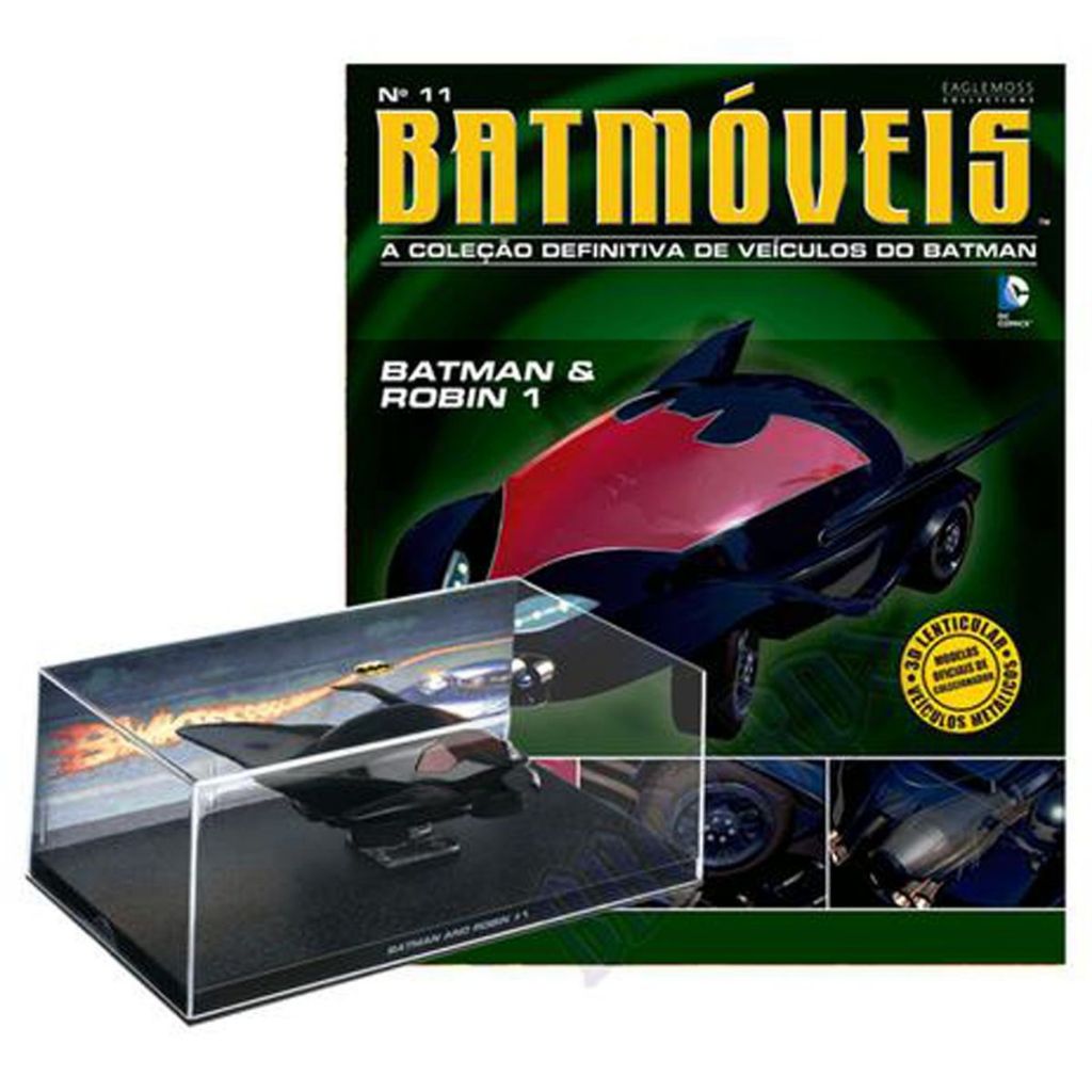 BATMÓVEIS - A Coleção Definitiva de Veículos do Batman - Fascículo: 11 - Batman & Robin 1