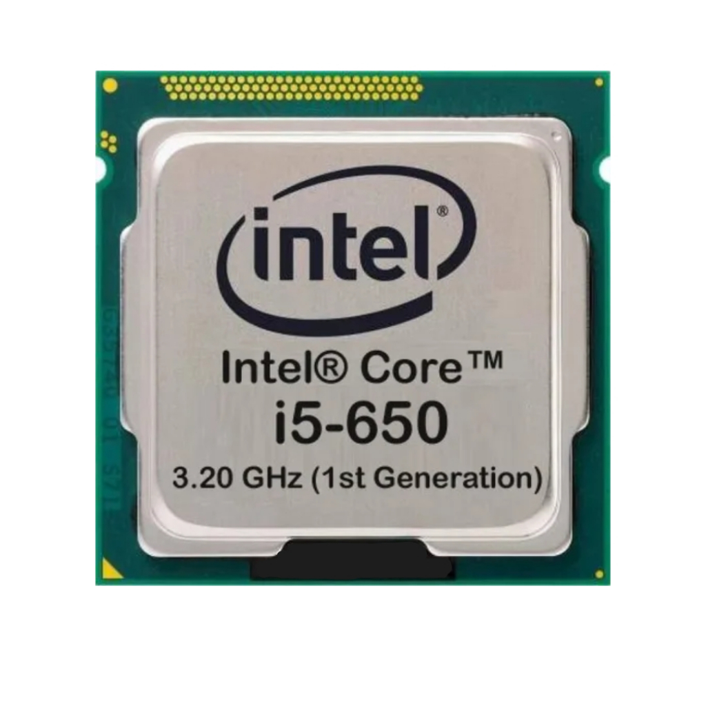 Processador Intel Core i5-650 3.20 GHz – Primeira Geração Socket LGA 1156 (Retirado de Máquinas em Funcionamento)