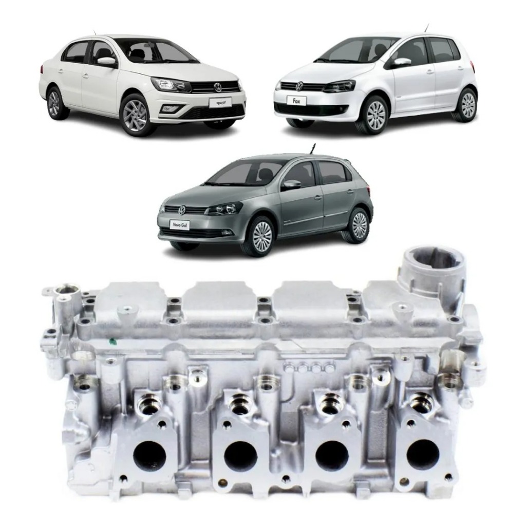 Cabeçote Parcial 1.0 Gol Fox Voyage Original VW