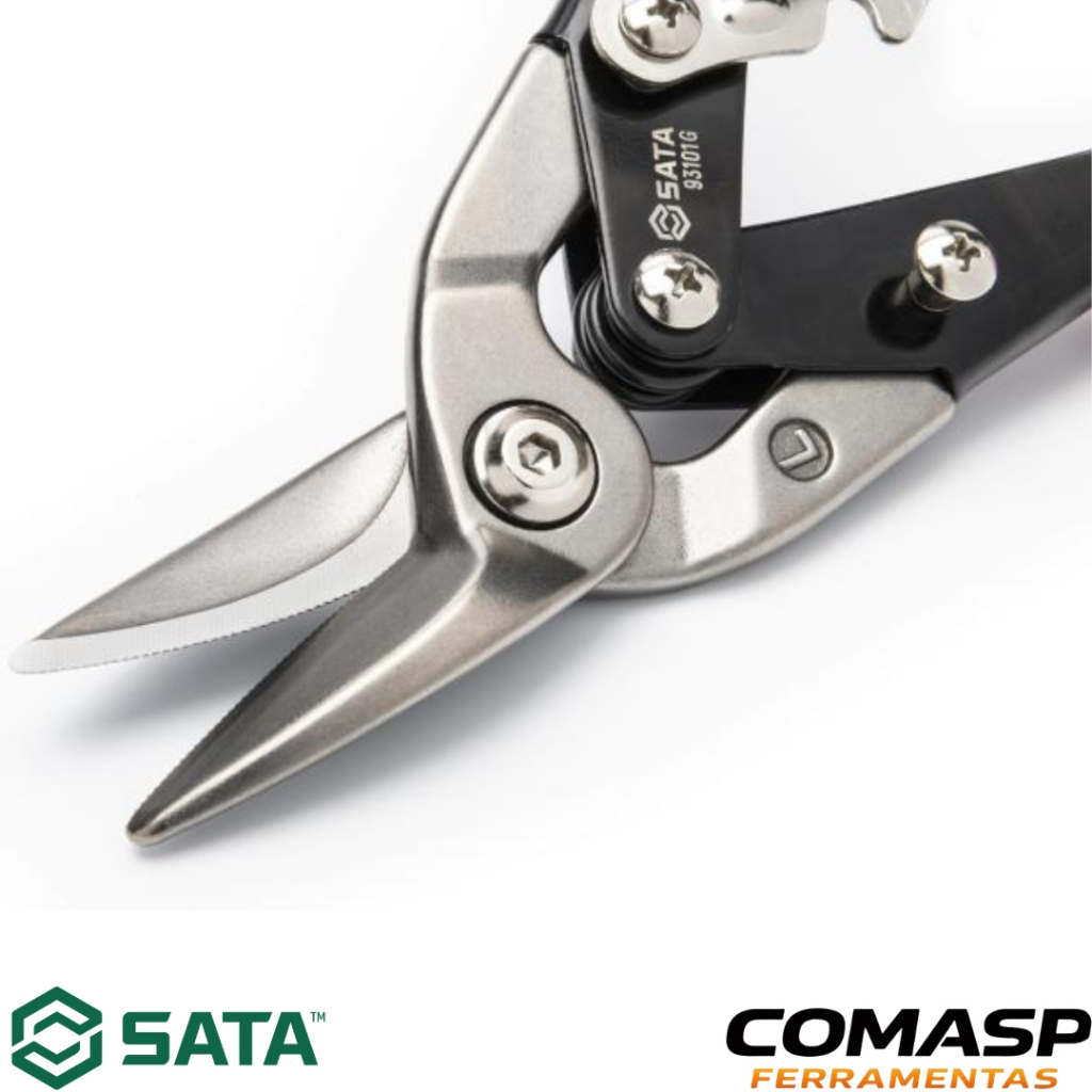 Tesoura Aviação 10" Corte Esquerdo ST93101G · foto 2