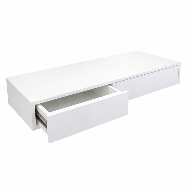 Penteadeira suspensa 90cm para maquiagem com gaveta em Oferta na Shopee