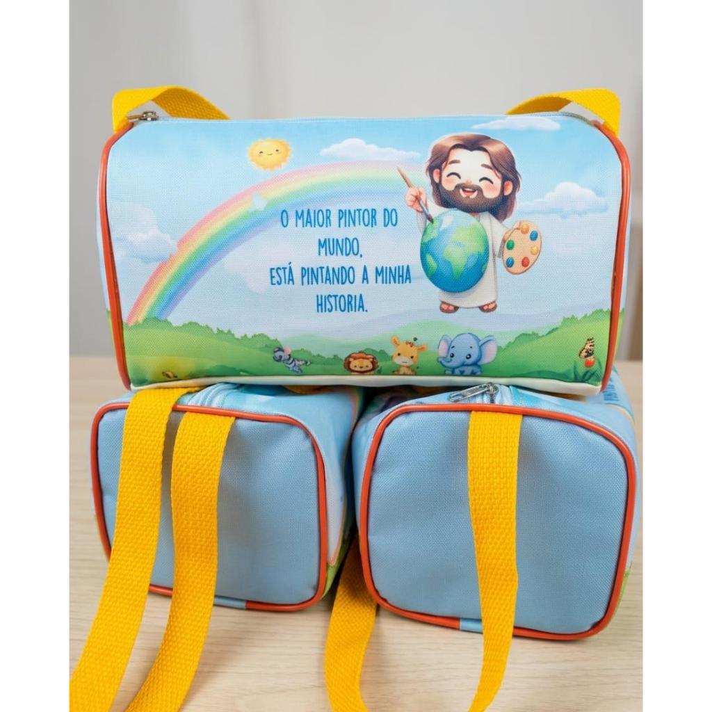 kit 4 mini malas personalizadas em Oferta na Shopee