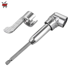 Mini Mandril Angular para Parafusadeira Adaptador de Furadeira em Ângulo Reto 105 Graus Luatek LWJ-1988