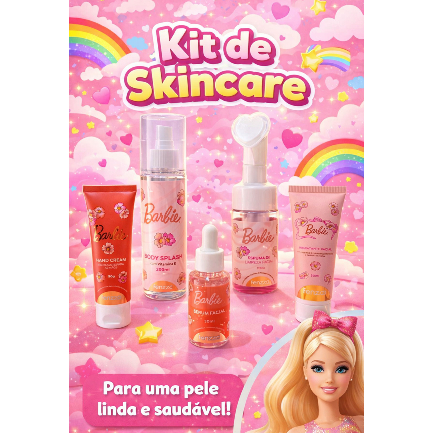 Skin Care Infantil Completo - Skin Care Infantil Menina em Oferta na Shopee