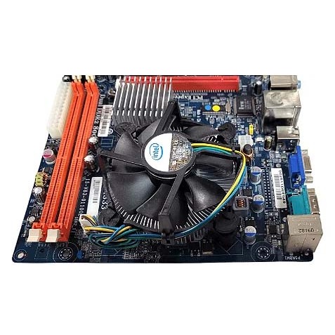 Placa Mãe PCI MB G31T-M LGA 775 DDR2 Processador + 4 GB de Memória + Cooler