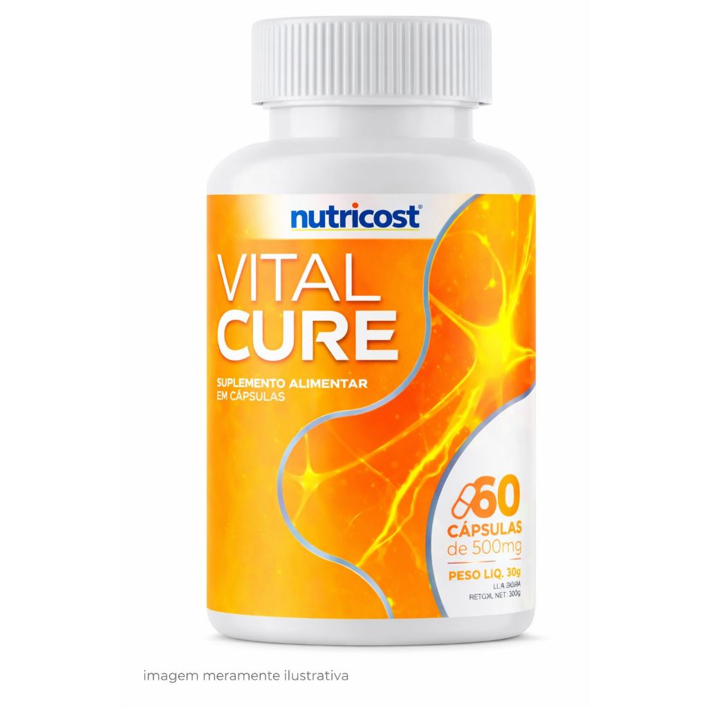 1 Vital Cure I Suplemento Natural I Mais Energia e Vigor