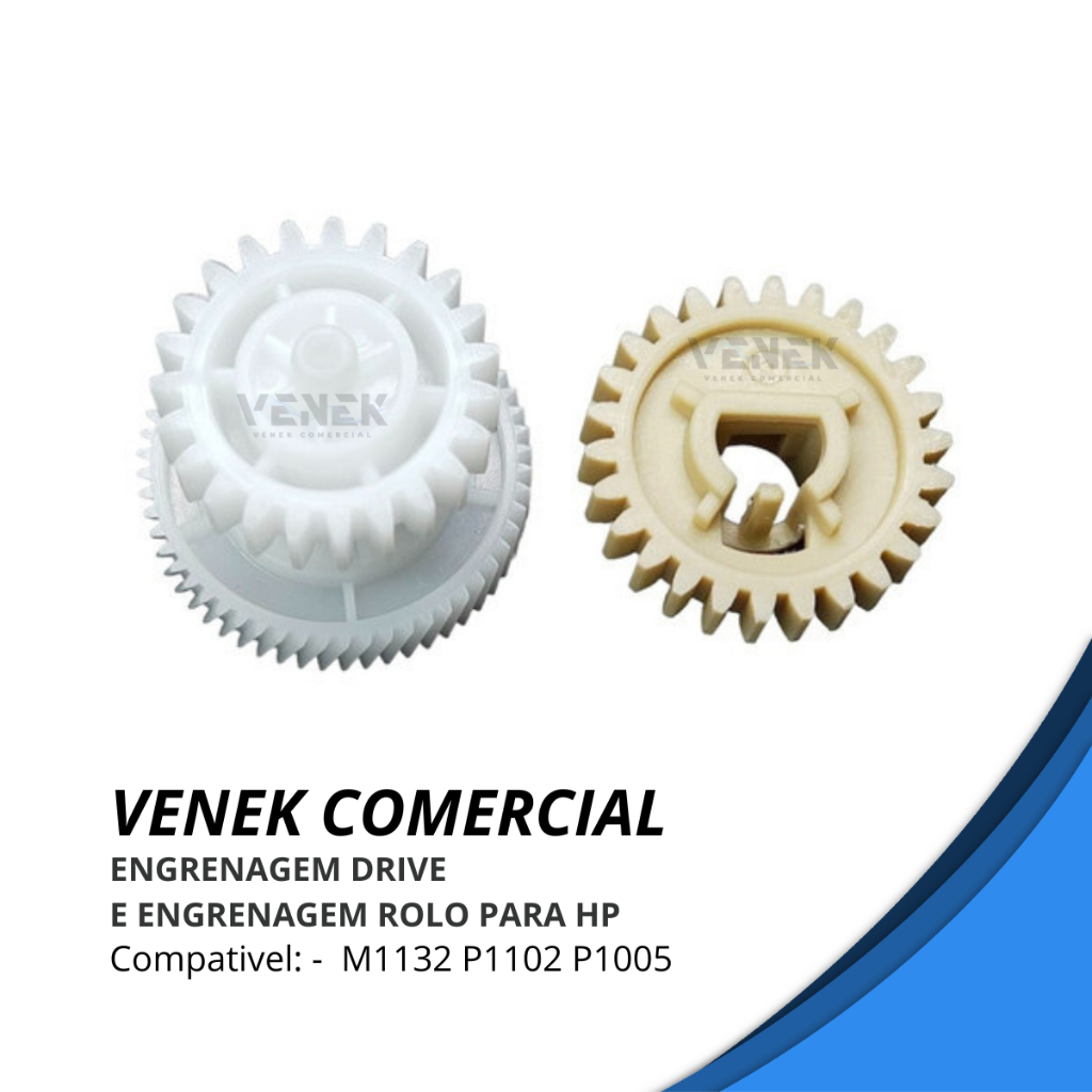 Engrenagem Drive E Engrenagem Rolo Para Hp M1132 P1102 P1005