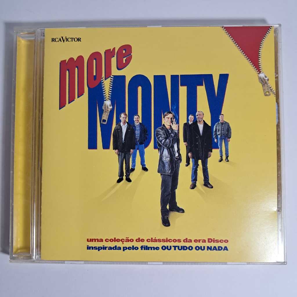 CD More Monty – Various Artists – Disco, Pop, Dance – Trilha do Filme The Full Monty – Anos 70/80