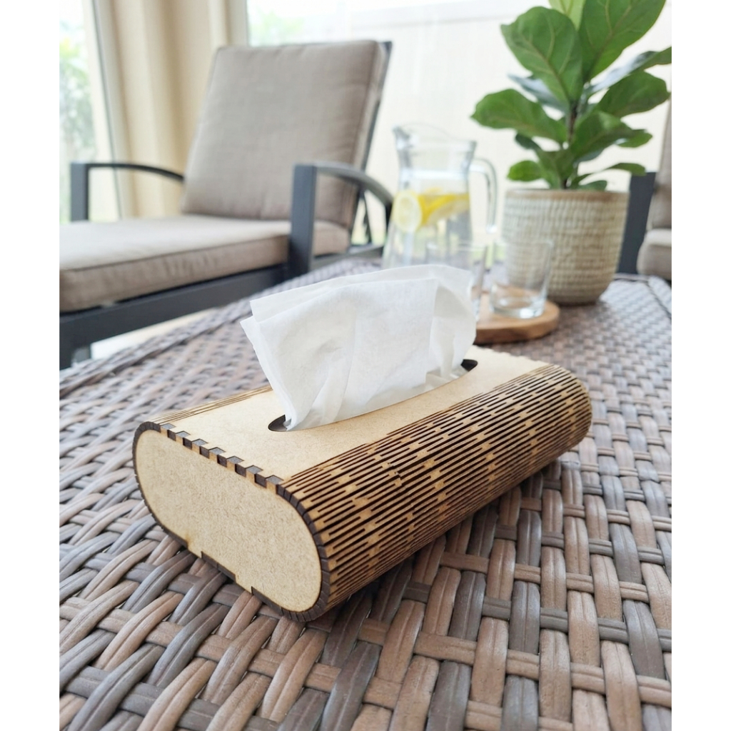 Porta tecido e guardanapo 19cm