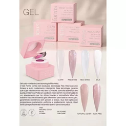 Gel Construtor para Unhas 24g Forms Livre HEMA e TPO