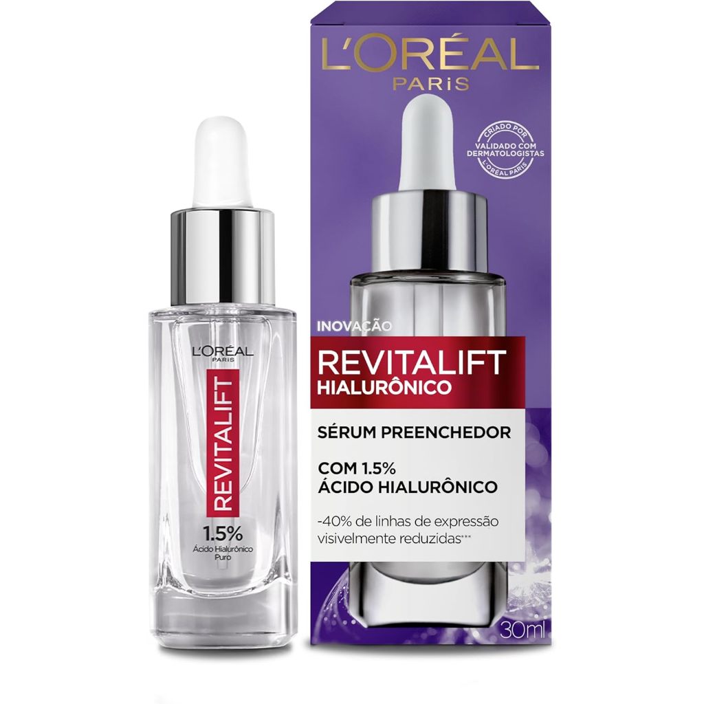 Sérum Anti-Idade L'Oréal Paris Hidratação Preenchedora Revitalift Loreal 30ml