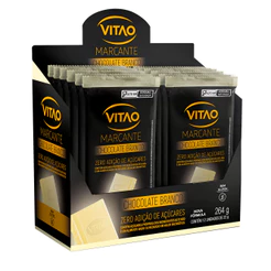 Chocolate Branco Zero Açúcar Sem Glúten Vitao Marcante - Kit 12 Unidades 22G