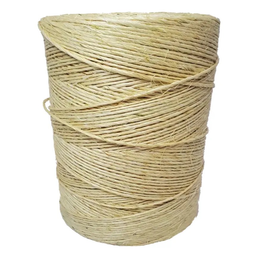 Corda De Sisal Natural 5mm - Diversas Metragens (10m a 50m) Artesanato Decoração Arranhador de Gatos