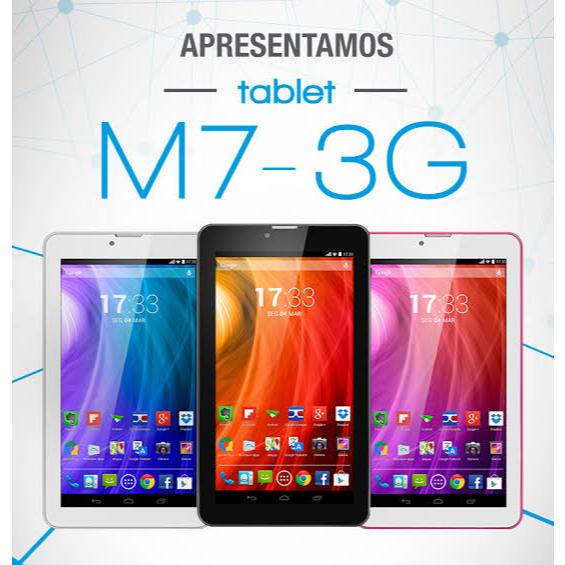 Oportunidade: Tablet Multi M7 3G 16GB 7 Pol - Barato! Funções Básicas e Wi-Fi (Seminovo Revisado)