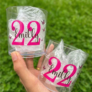 15 Copos de Wisky 300ml Personalizado Acrílico em Oferta na Shopee