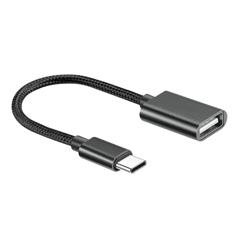 Cabo Adaptador OTG USB Tipo-C em Oferta na Shopee