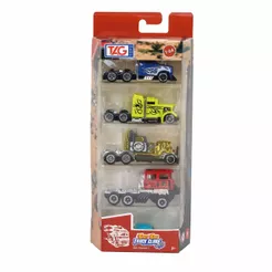 Caminhão De Ferro Colecionável 1:64 Com 5 Aleatório Tgcz011
