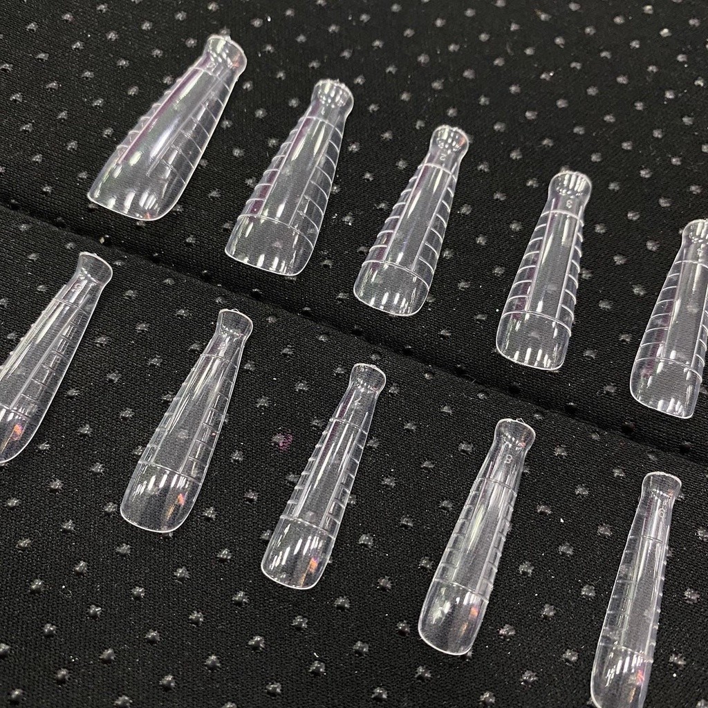 Molde F1 Bailarina Reutilizável 300|200|100 Unidades | para Unhas Gel Fibra Acrílico | Profissional